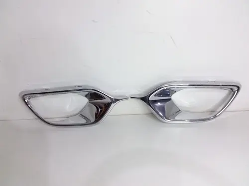 Par Moldura Cromada Farol Milha Renault Logan 2016 Original