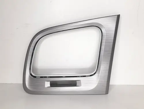 Moldura Difusor Esquerdo Aço Escovado Golf Tsi 14 15 16 17