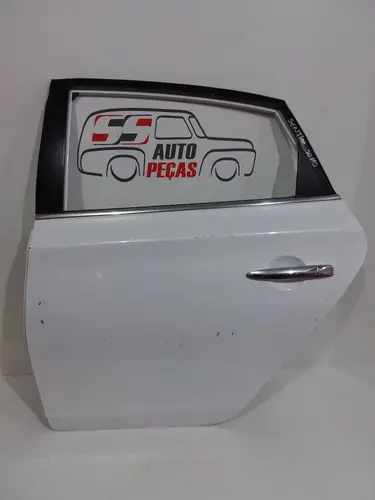 Porta Traseira Esquerda Nissan Sentra 14 2015 2016 Original