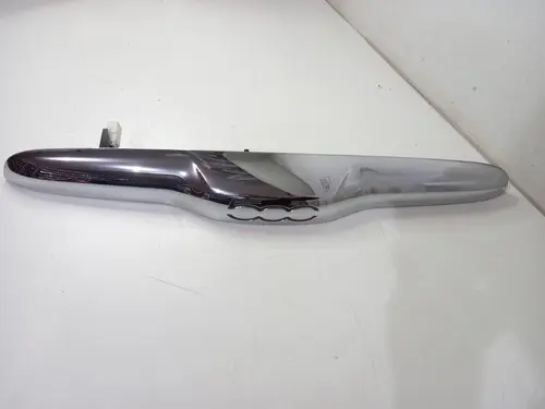 Moldura Cromada Luz Placa Tampa Traseira Fiat 500 2011 2012