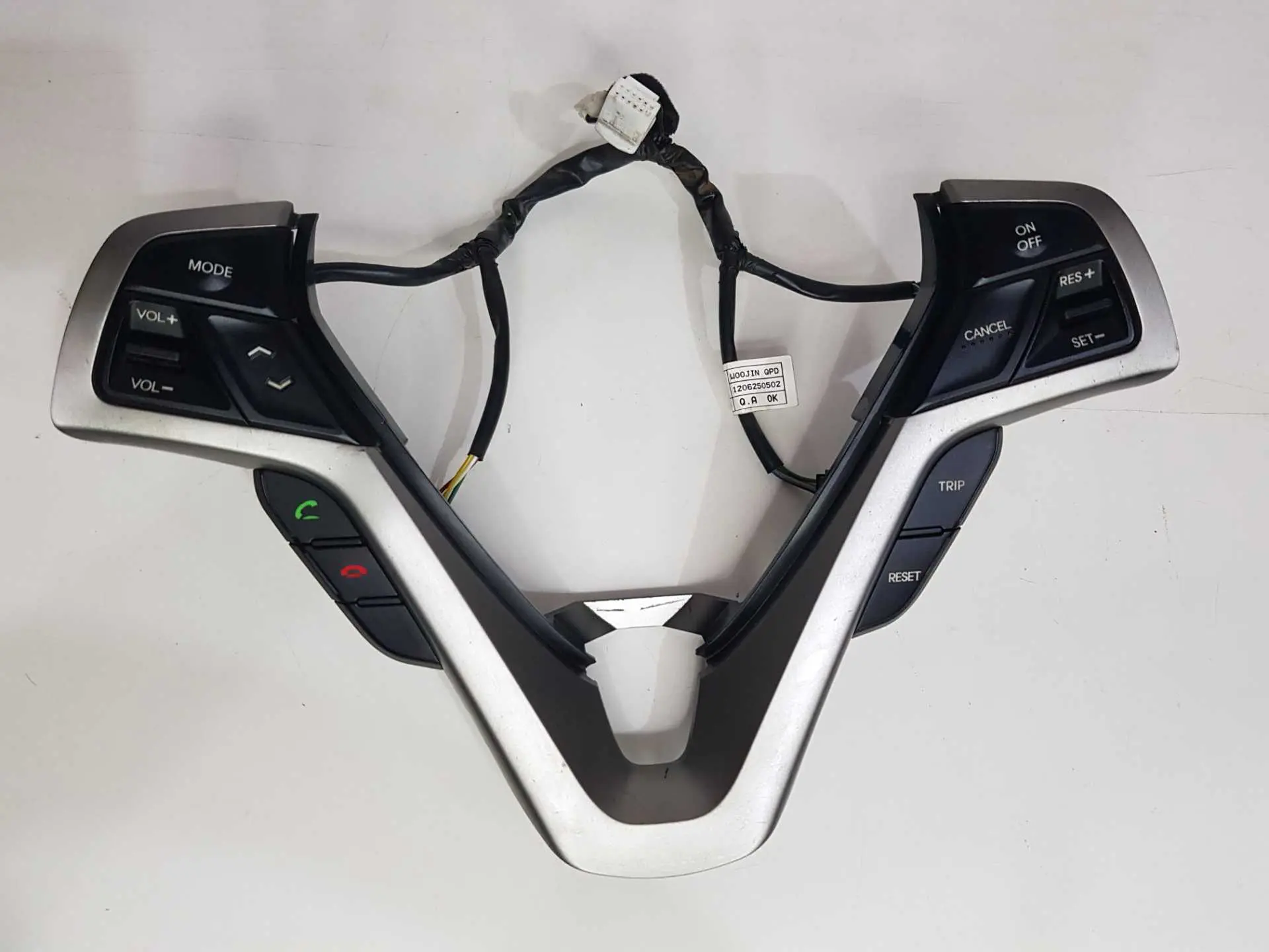 BOTÃO COMANDO SOM VOLANTE VELOSTER 2011 2012 2013 2014