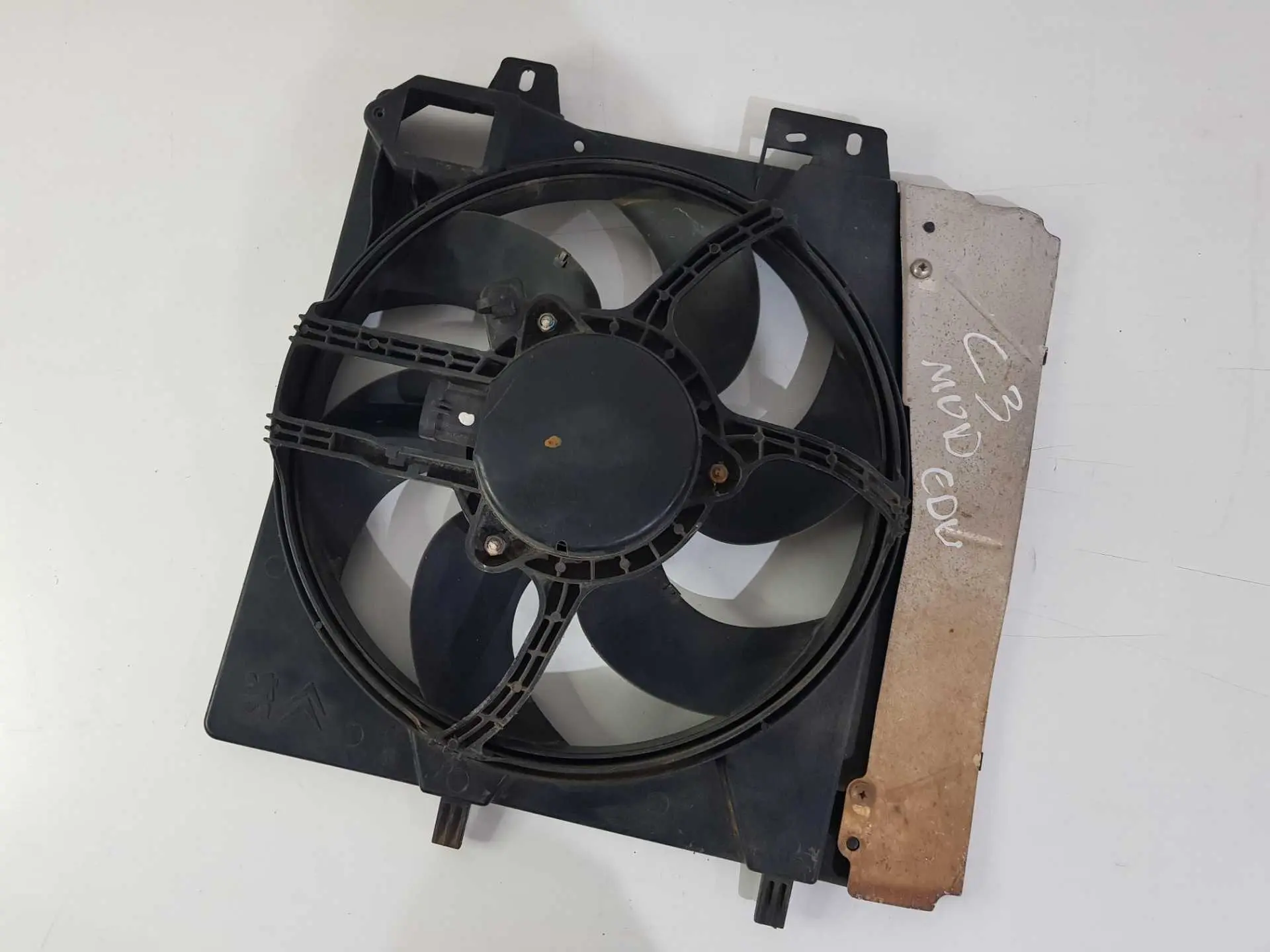 Ventoinha Defletor Eletro Citroen C3 2012 2013 2014 2015