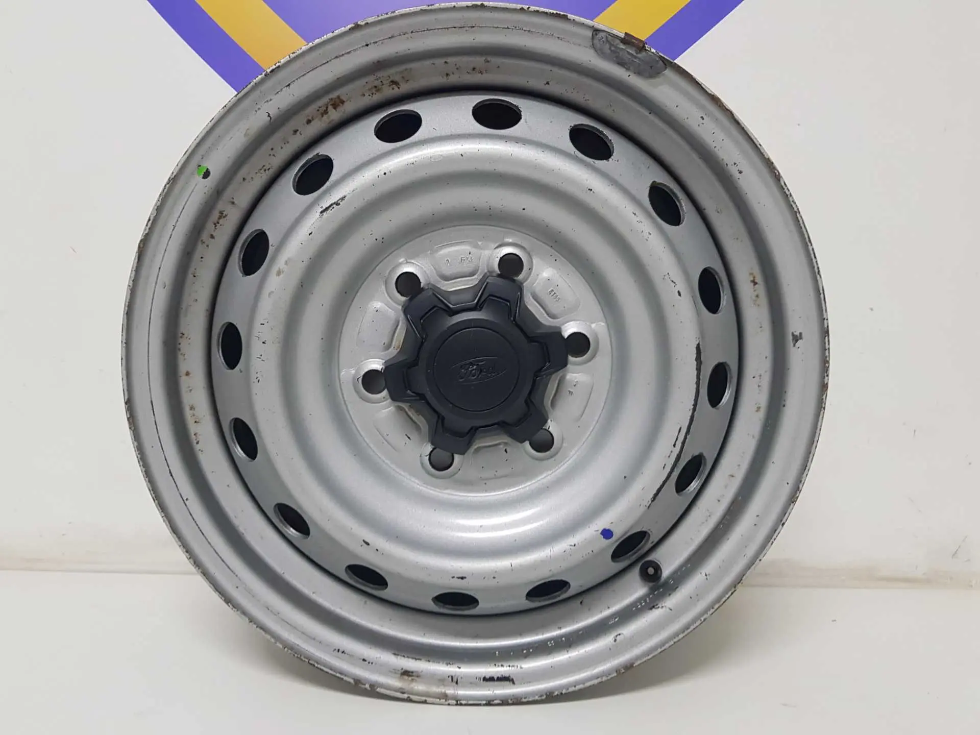 RODA FERRO FORD RANGER ARO 16 2013 A 2016 AVULSA