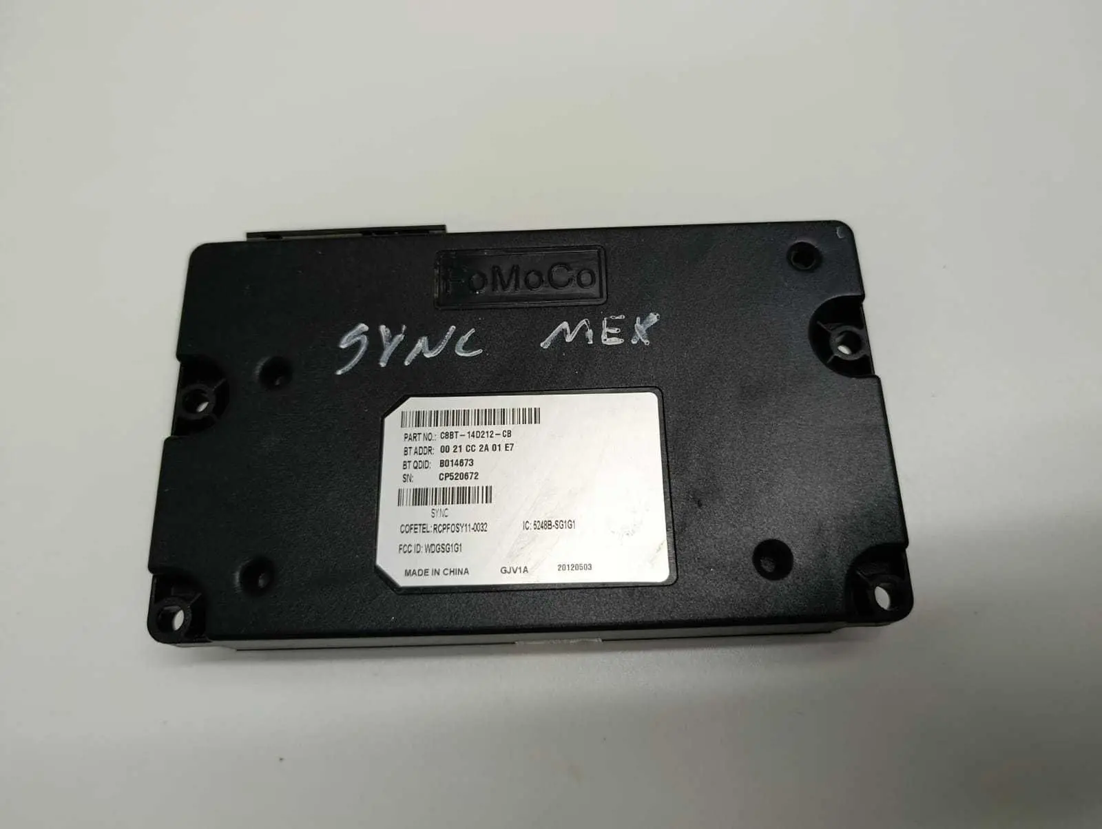 Modulo Sync Ford New Fiesta Mexicano 2011 2012 C8bt14d212cb